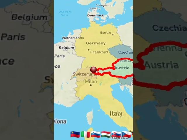 Favourite country? #geography #geographymap #map #country #austria #vienna #viral