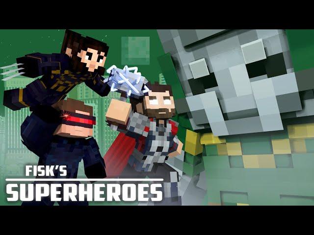 Sabri Enhanced Heropack: Thor, Silver Surfer, Dr Doom & More! (Minecraft Fisk Superheroes)