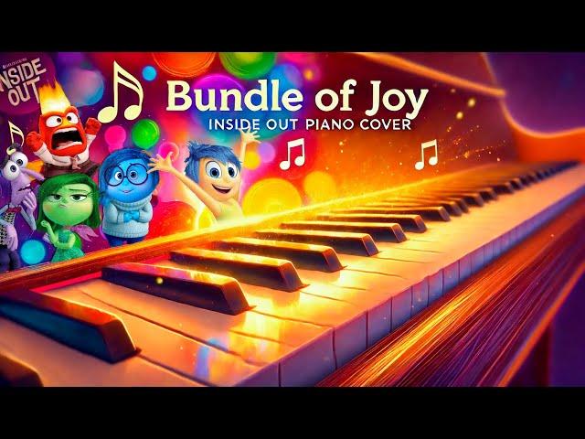 Bundle of Joy - Uplifting Piano Cover from Inside Out  [FREE MIDI]