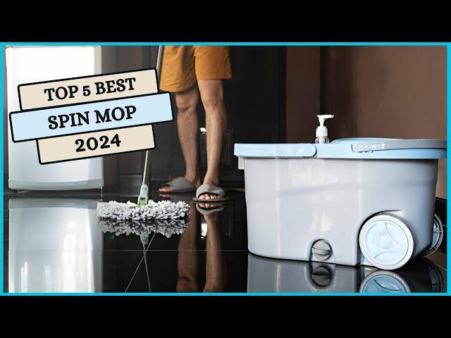 Top 5 - Best Spin Mop And Bucket System in 2024 | Spin Mop System 2024