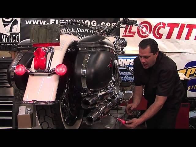 Harley Davidson Maintenance: Touring Motorcycles - How to Test a Rear Brake Switch