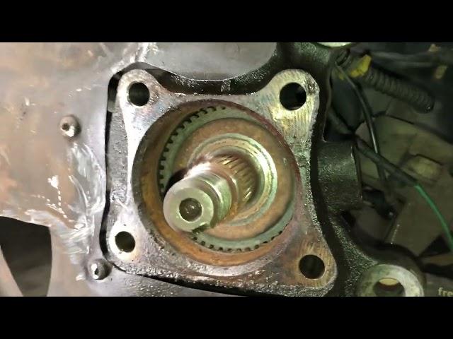 Land Rover wheel bearing hub swap (LR3 LR4 Discovery)