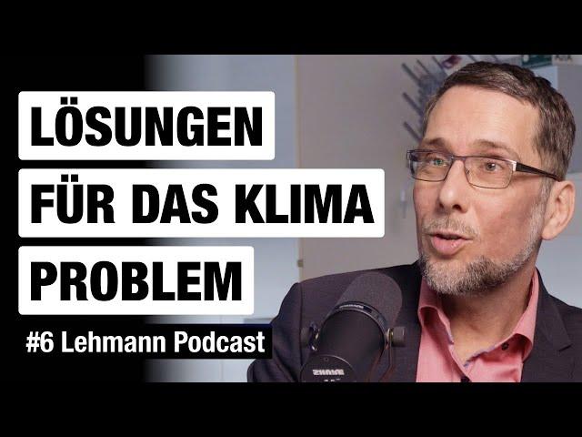 Volker Quaschning: Energie, Wohlstand, Zement, Strom, Transport, Optimismus | Lehmann Podcast