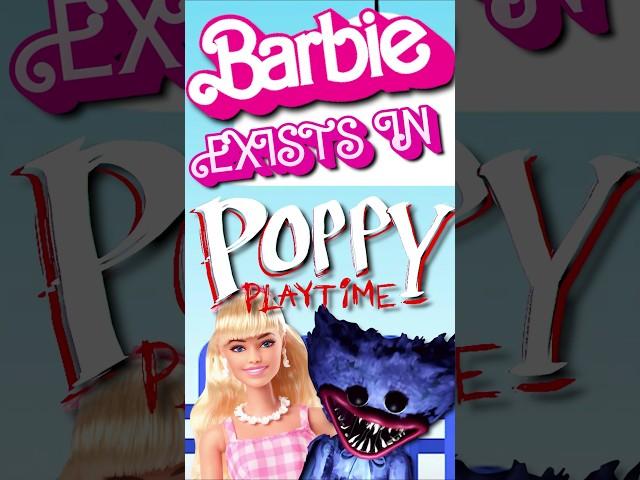 Barbie and Poppy Know Each Other ?! (Poppy Playtime) #shorts