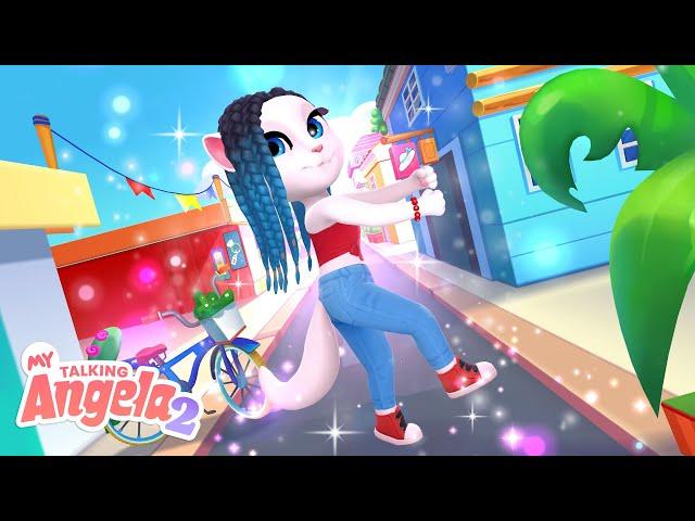  Angela’s Dancing World Tour!  My Talking Angela 2