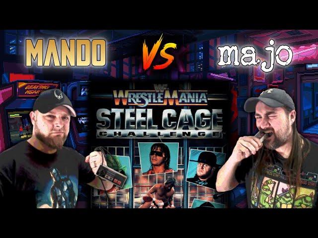 Mando vs Majo - WrestleMania Steel Cage / Nintendo Challenge N°3