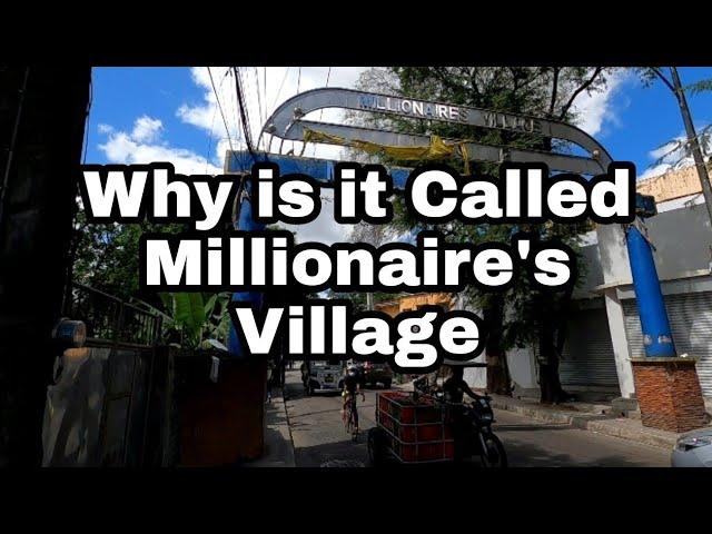 MILLIONAIRE'S VILLAGE | Quezon City | Philippines | Walking Tour #walkinginphilippines