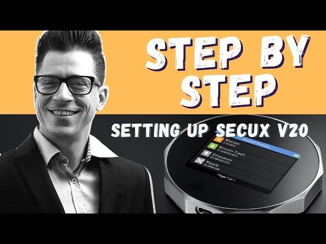 SecuX V20 Hardware Wallet Setting Up Guide: Step By Step Tutorial