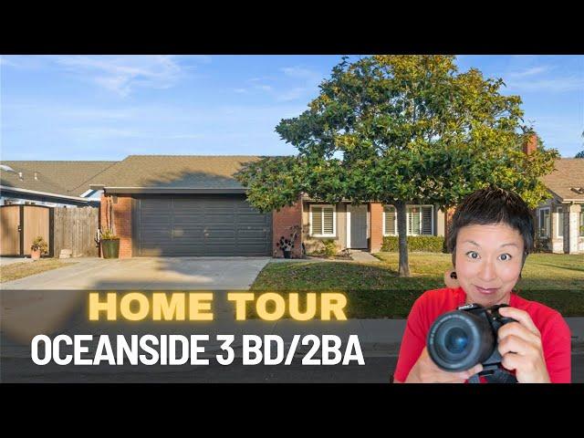 Single Story Oceanside Home Tour 3 Bd 2 Ba $750K