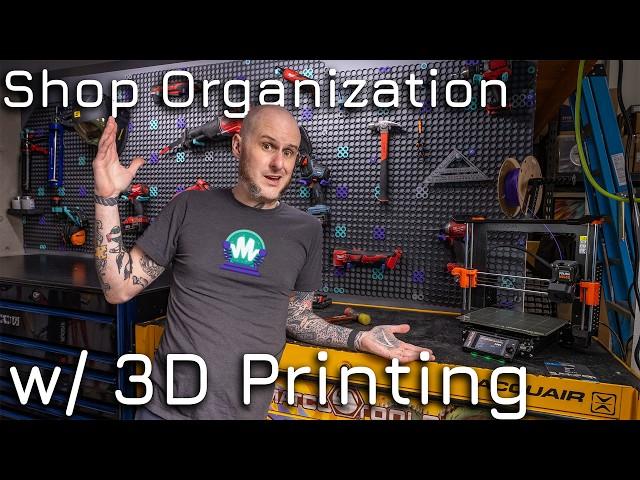 I Organized My Garage w/ 3D Printing!