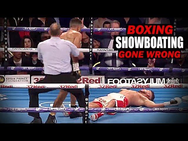 When Showboating Goes Wrong I Boxing Instant Karma !