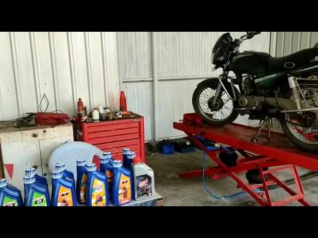 LIFTUP Pneumatic Two wheller ramp/ bike lift / made in india / innovative automobile product