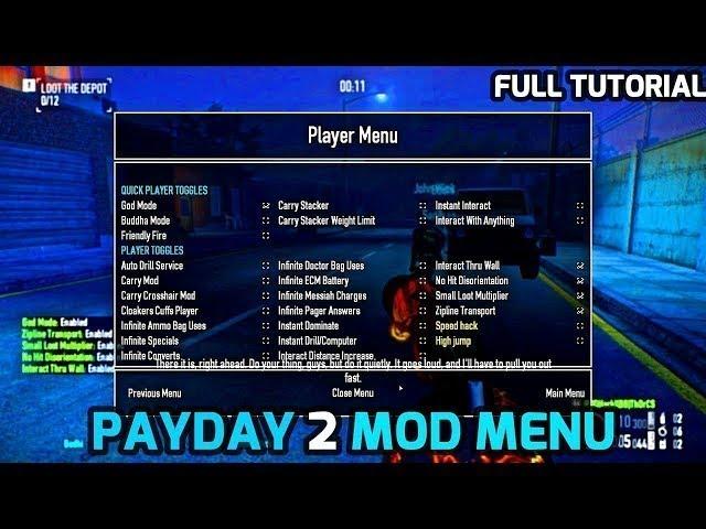 Payday2 Unlimited Trainer Hack 2024 (Unlimited Money Xp Free DLC AND MORE FREE 2024)