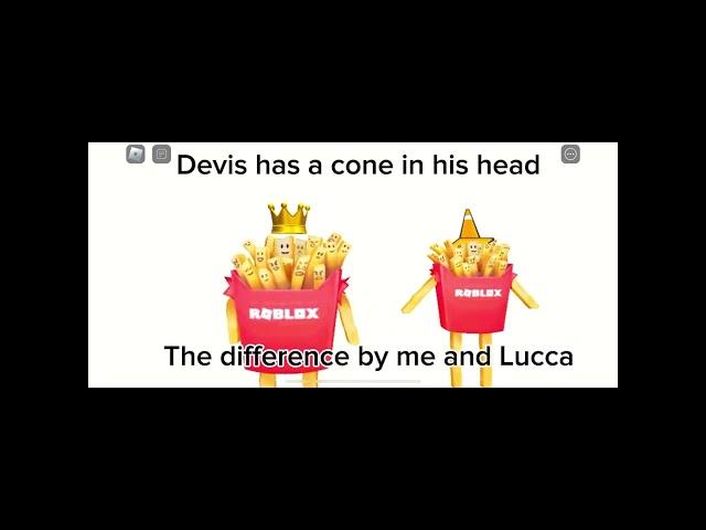 The difference by me and Lucca