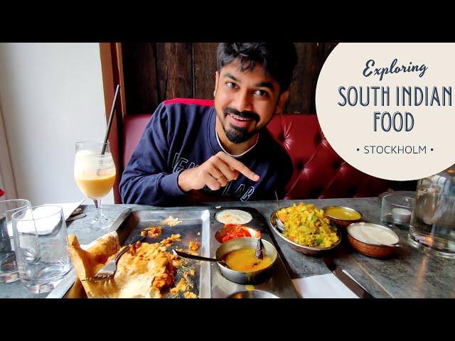 South Indian lunch in Sweden  | India | Darshiva Vlogs