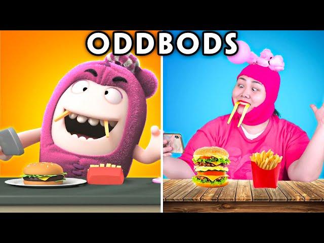 ODDBODS - Day In The Life Of Newt | FUNNY ANIMATED PARODY | NEW EPISODE COMPILATION