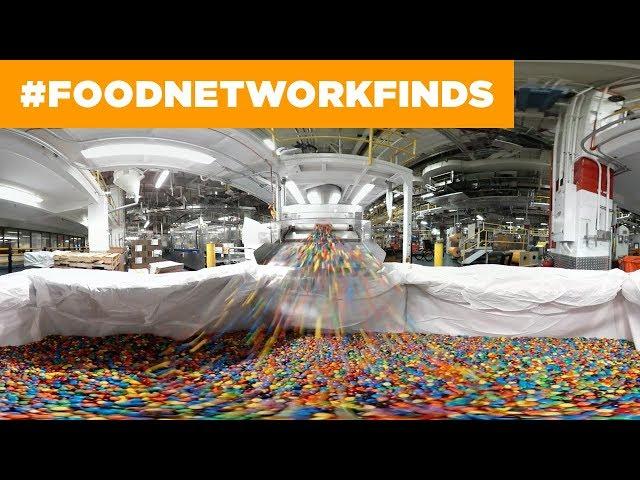 How M&Ms Are Made: 360° Candy Factory Tour | The Best Restaurants in America | Food Network