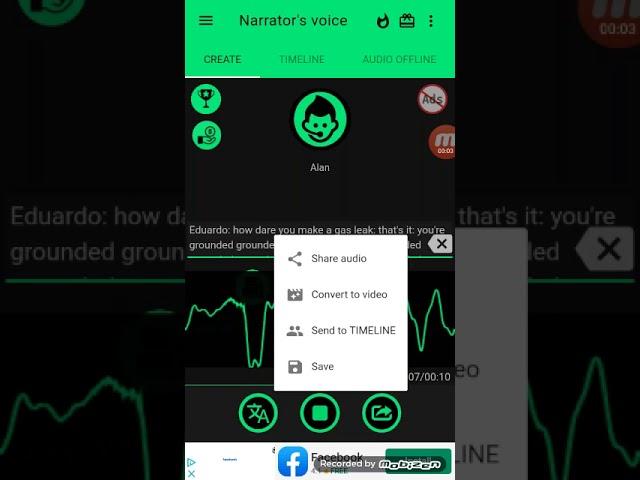 Narrator's Voice  On Android (2019)