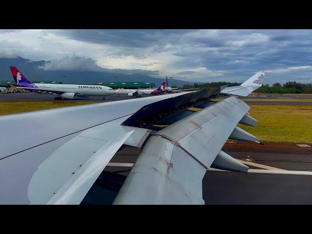 [4K] – Full Flight – Hawaiian Airlines – Airbus A330-243 – LAX-OGG – N399HA – HA33 – IFS 893