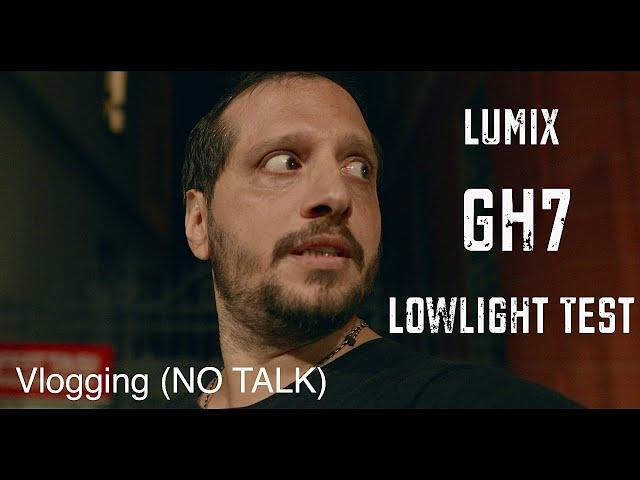 GH7 Low Light Test with Sigma 16mm 1.4 (Vlog test, No Talk)