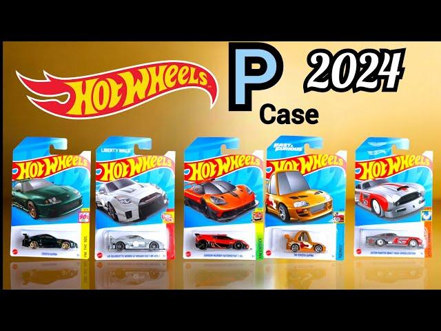 Hot Wheels 2024 P Case