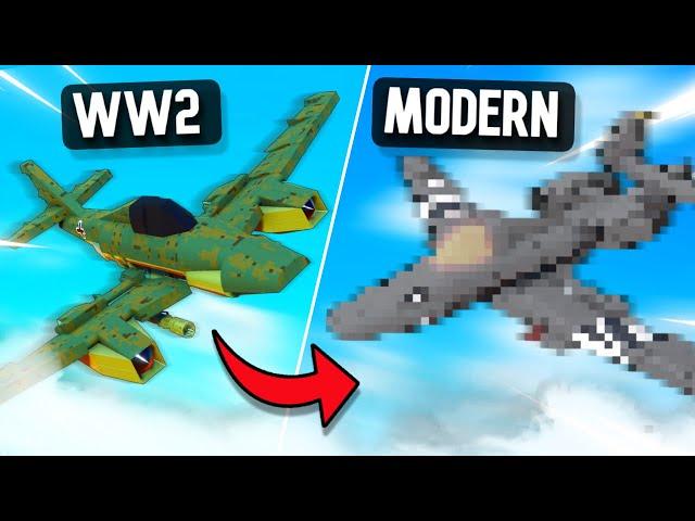 We MODERNIZED Old WW2 Aircraft For A DOGFIGHT!