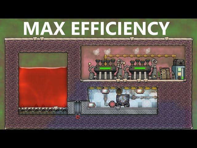 Oxygen Not Included: How to operate steam turbines for max Efficiency? /w Automation