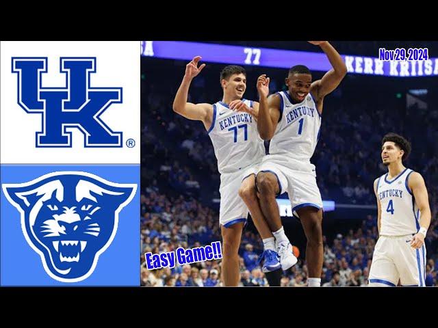 Georgia State vs Kentucky Men’s Basketball Game Highlights Nov 29,2024 Basketball Today Championship