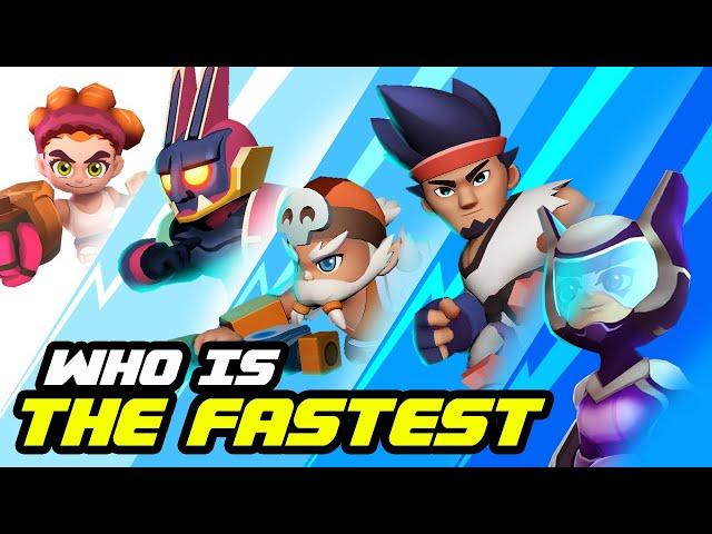 Top Fastest Heroes in Heroes Strike