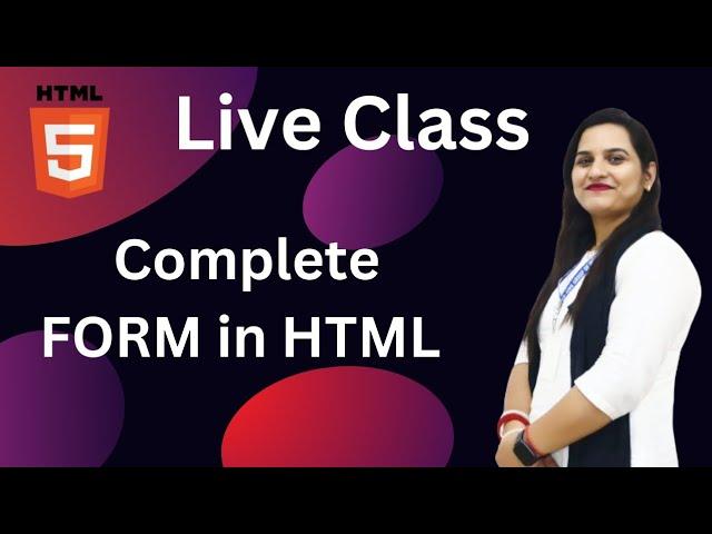 FORM in HTML Complete in one video || Web Designing and Publishing Tools || O'level M2-R5.1 #zedking