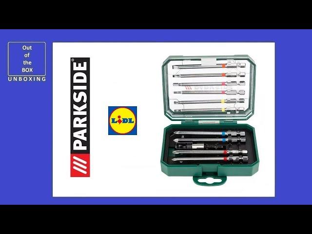 SHORT Presentation PARKSIDE PBS 3 B2 bit set LIDL