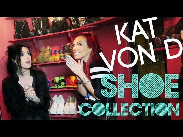 Kat Von D Shoe & Closet Tour | Kandee Johnson