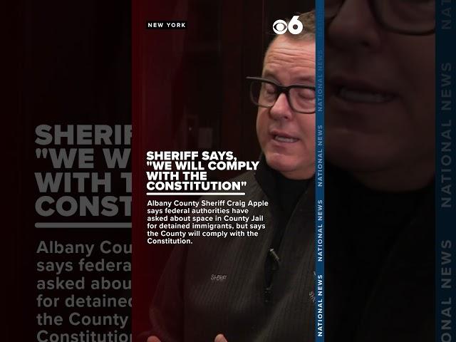 Sheriff on migrant detention: 'We will comply with the constitution'  #news #albany #wrgb #ice