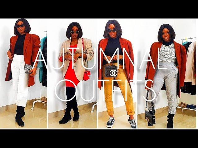 AUTUMNAL OUTFITS |FALL CASUAL OUTFITS |AUTUMN OUTFIT INSPIRATION|SIMBBYFABGIRL|WHAT TO WEAR FOR FALL