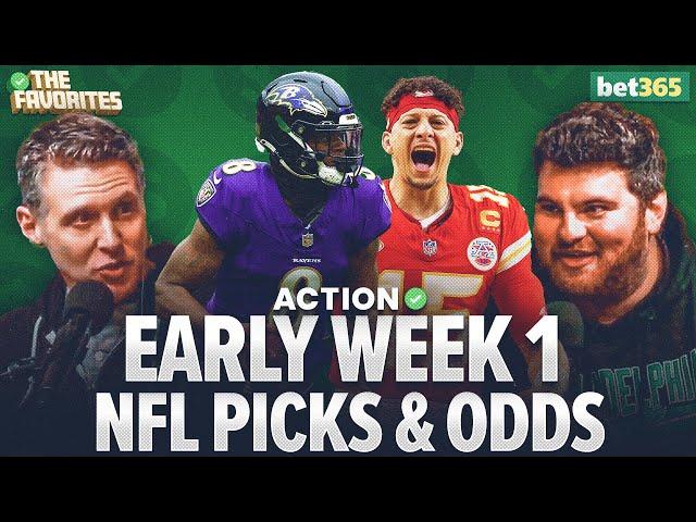 Way Too Early NFL Week 1 Betting Odds & Picks | NFL Picks & Predictions | The Favorites