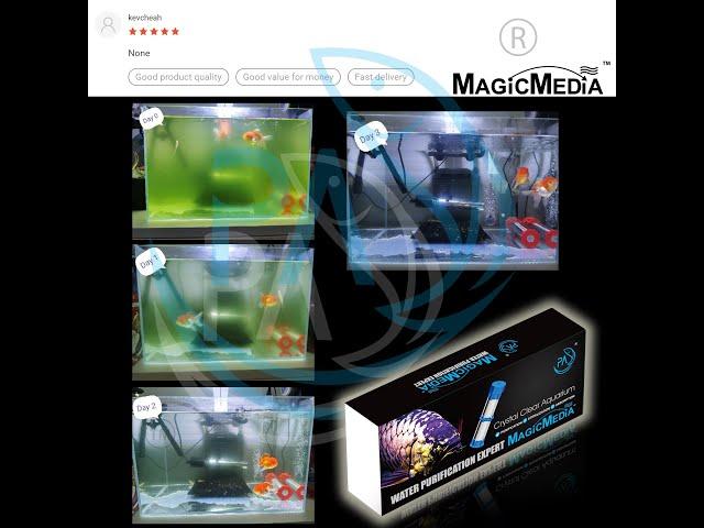 PA MagicMedia - Crystal Clear Aquarium - Remove Algae and cloudy