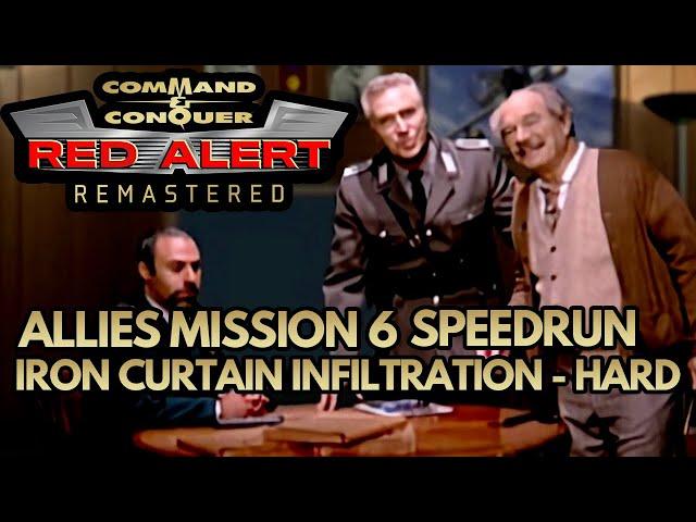 Red Alert Remastered - Allies Mission 6 - Iron Curtain Infiltration [Hard]