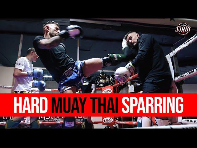 Hard Muay Thai Sparring ft Liam Harrison