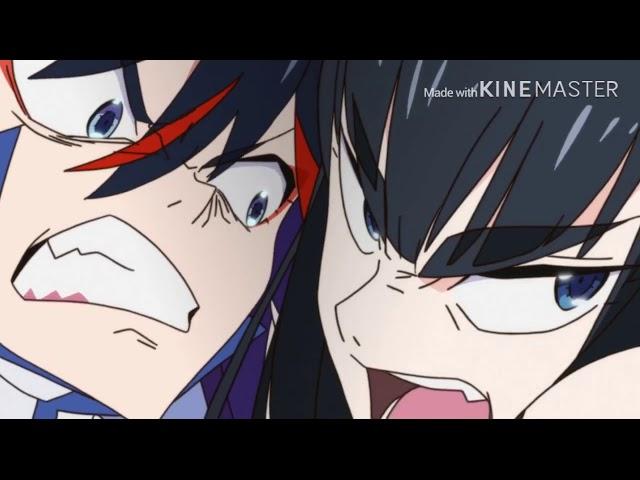 Senketsu and Mako Inside of Ryuko’s Wound