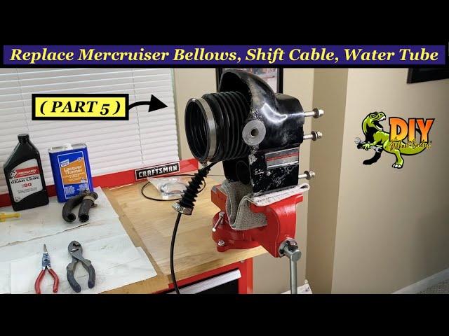 Replace Mercruiser alpha one gen 1(2) outdrive Bellows - PART 5