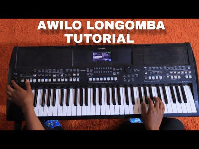 AWILO LONGOMBA TUTORIAL  FAMOUS CONGOLESE SEBEN LEVI PRO FULL TUTORIAL