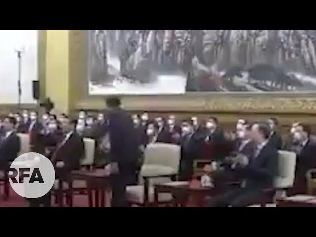中共北斗系統開通儀式上       劉鶴調戲了李克強？