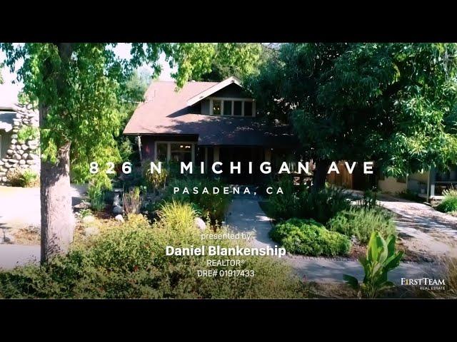 Home For Sale | 826 N Michigan Ave, Pasadena, CA 91104 | Daniel Blankenship