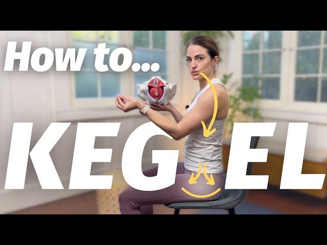 Kegel Exercise // Strengthen Your Pelvic Floor With Your Breath