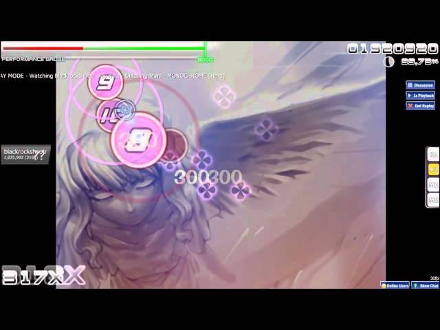 Osu! Unfading Mind - Monochrome [Hard]