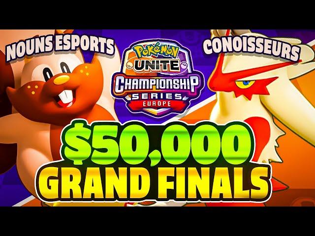 $50,000 EU GRAND FINALS Nouns Esports Vs Conoisseurs | Pokemon Unite