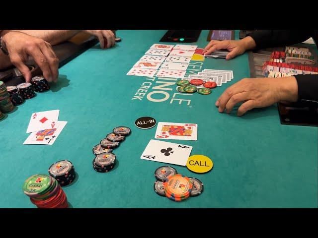 300 Big Blind ALL IN pot and I have my opponent CRUSHED!! Poker Vlog 263