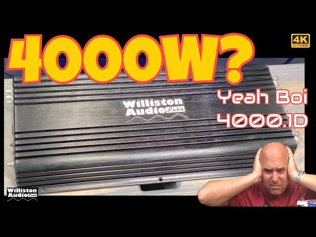 Williston Audio Labs Amplifiers? Teampie TP-4000.1D Amp Dyno Test and Review [4K]