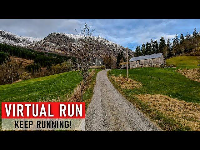 Virtual Run | Trailrunning In Norway. Nature Scenery, Virtual Running Videos for Treadmill