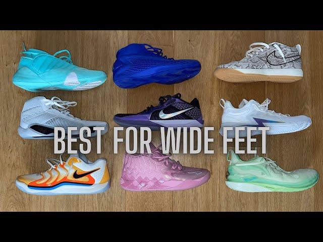 Best basketball shoes for wide feet from a current pro hooper!